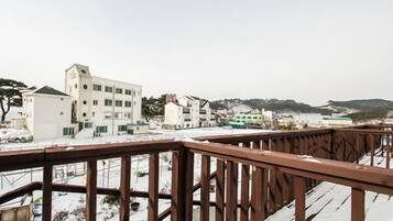 Pemandangan balkon