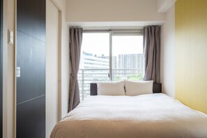 Double Room | View from room - Residence Hotel Hakata 8 (Fukuoka)