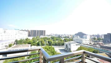 Tweepersoonskamer | Uitzicht vanaf balkon