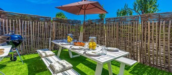 Luxurious holiday home in Heers with terrace