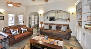 TV connectée, cheminée