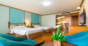Standard Twin Room | Blackout drapes, free WiFi - KU Home Hotel (Bangkok)