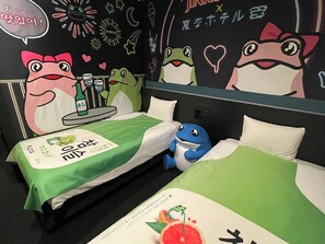 Deluxe Twin Room, Non Smoking | In-room safe, desk, laptop workspace, blackout drapes - Henn na Hotel Tokyo Asakusabashi (Tokyo)