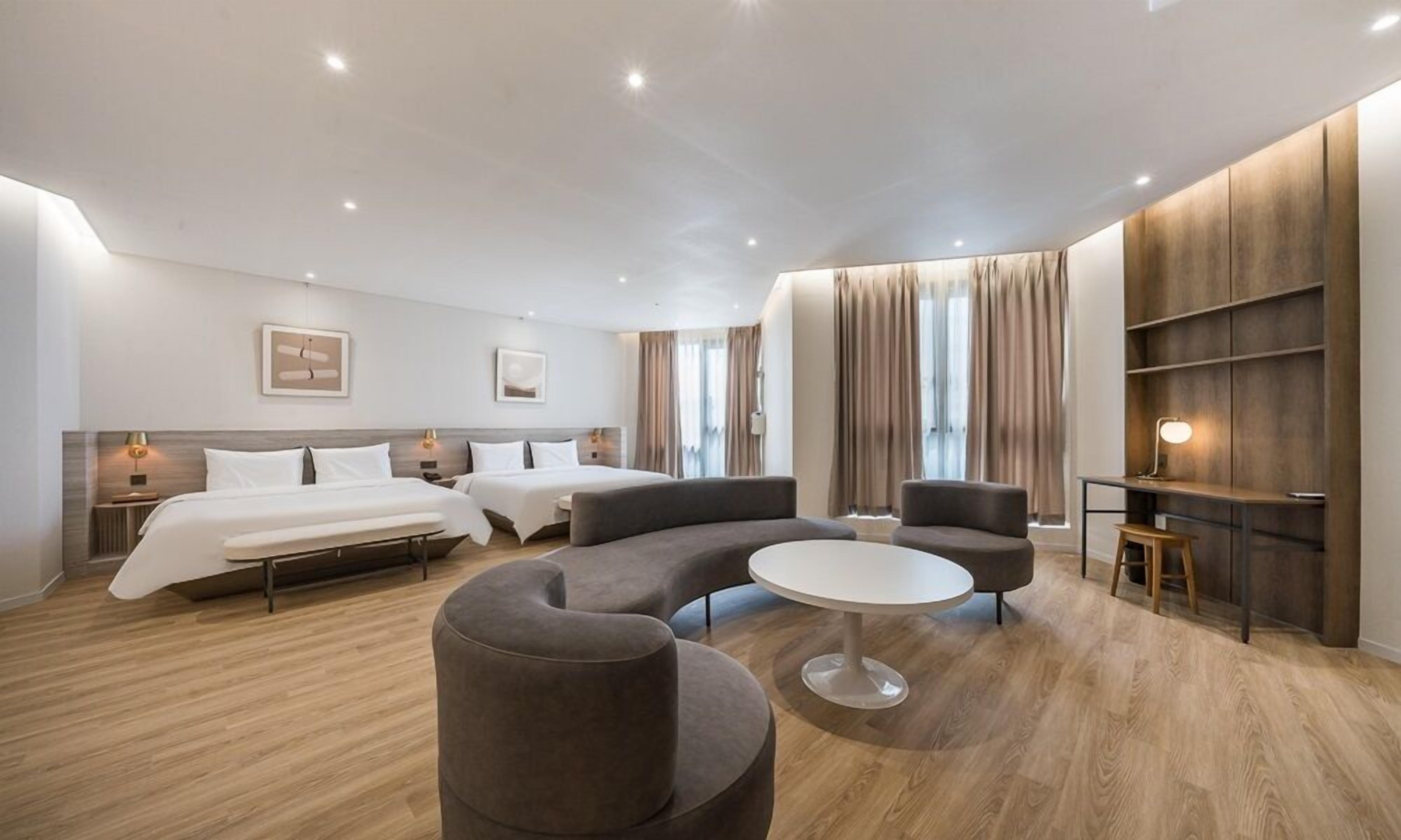 new building a - suite | down duvets, memory-foam beds, individually decorated