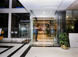 Entrada de la propiedad
