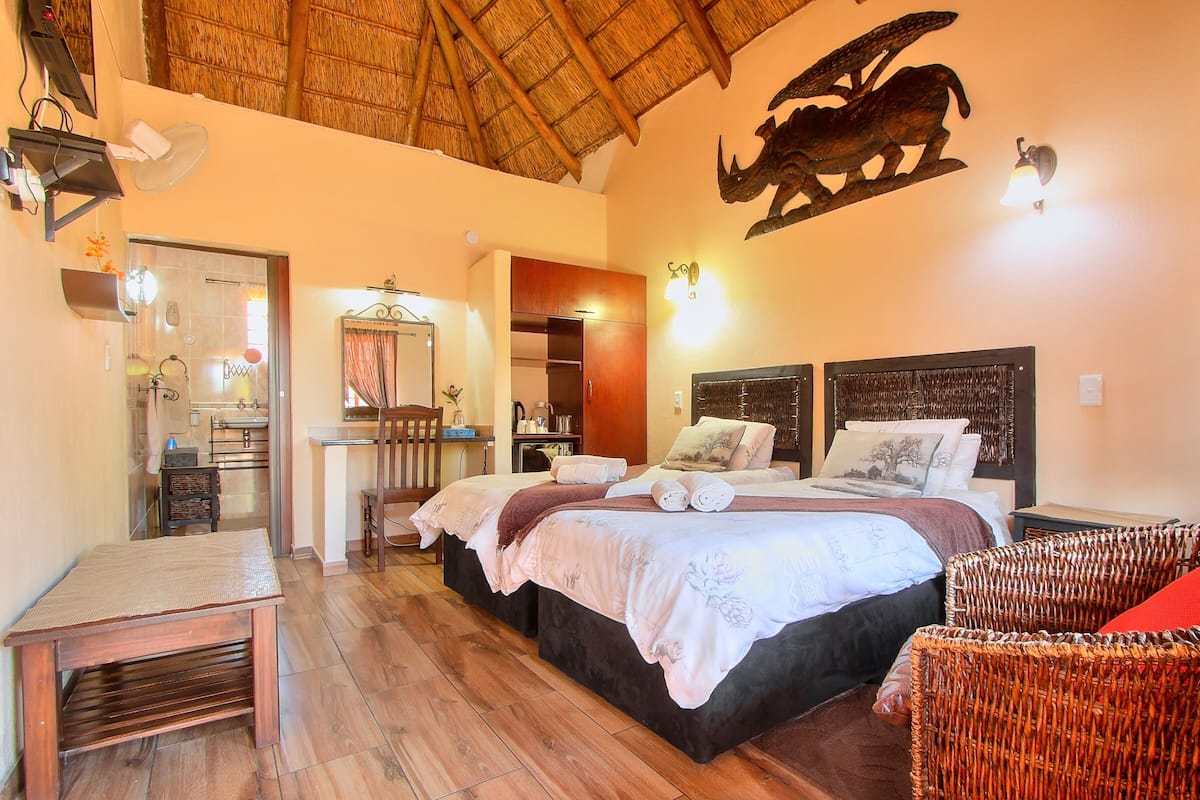 Double or Twin Room (Rhino) | In-room safe, desk, iron/ironing board, free WiFi