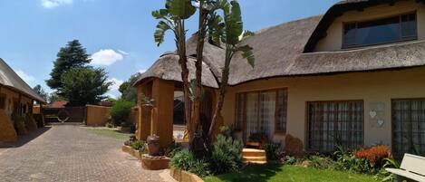 Fassade der Unterkunft