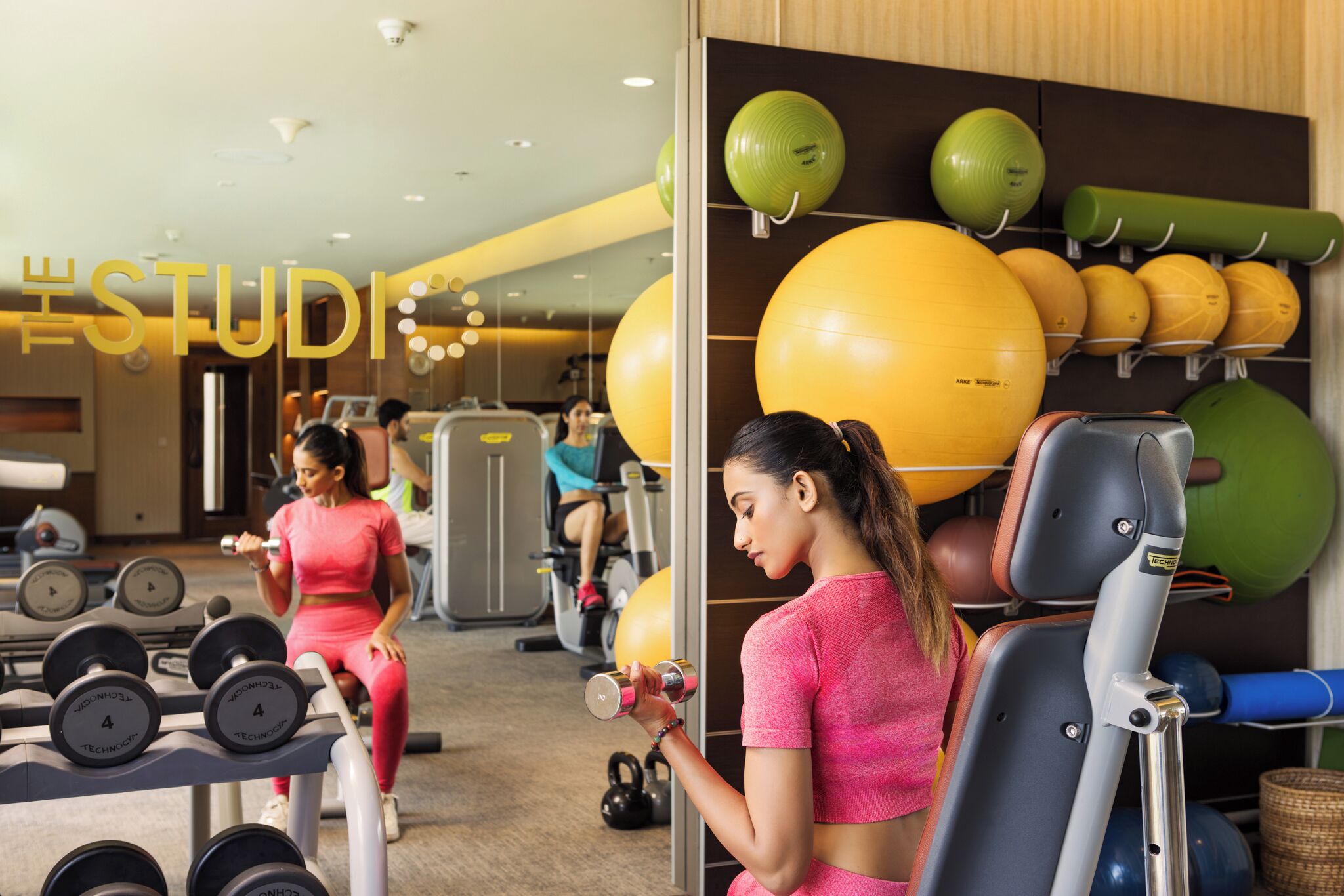 fitness studio