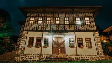Front of property – evening/night