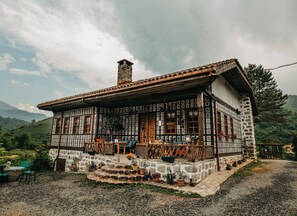 Majoituspaikan sisäänkäynti