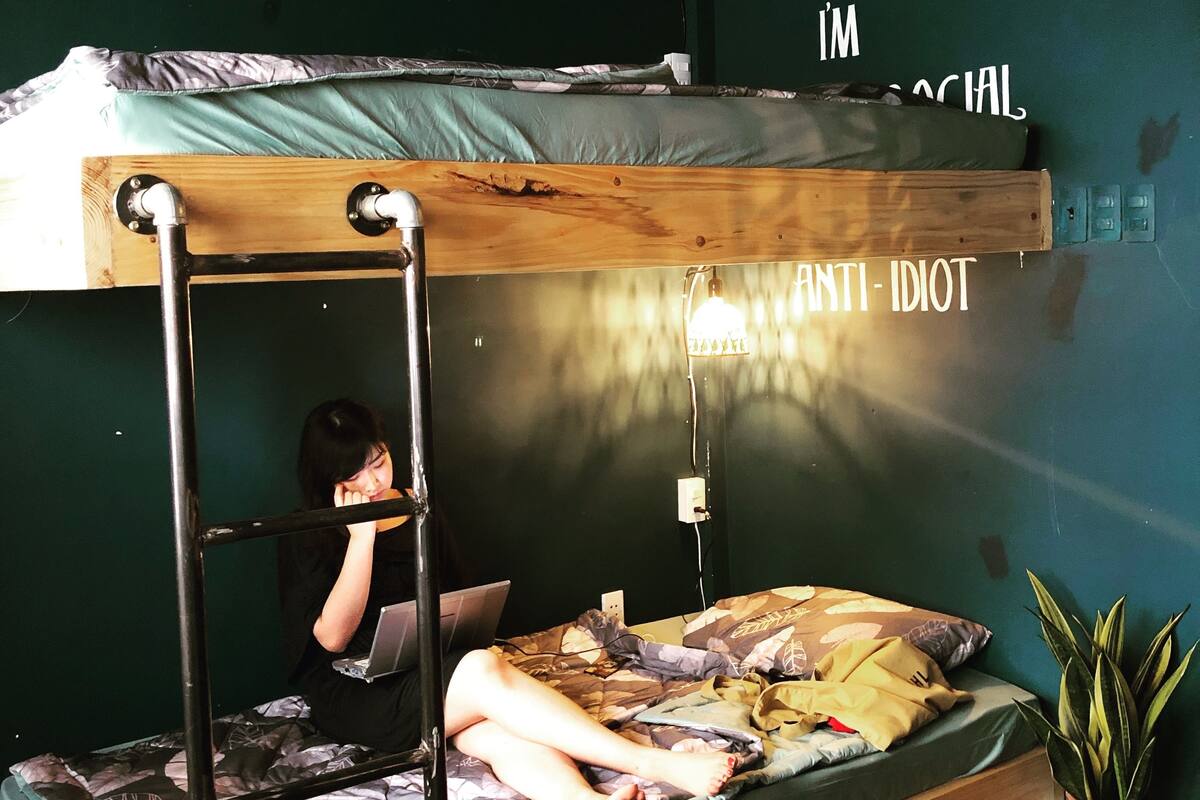 Deluxe Shared Dormitory, Mixed Dorm | Minibar (some free items), in-room safe, desk, laptop workspace