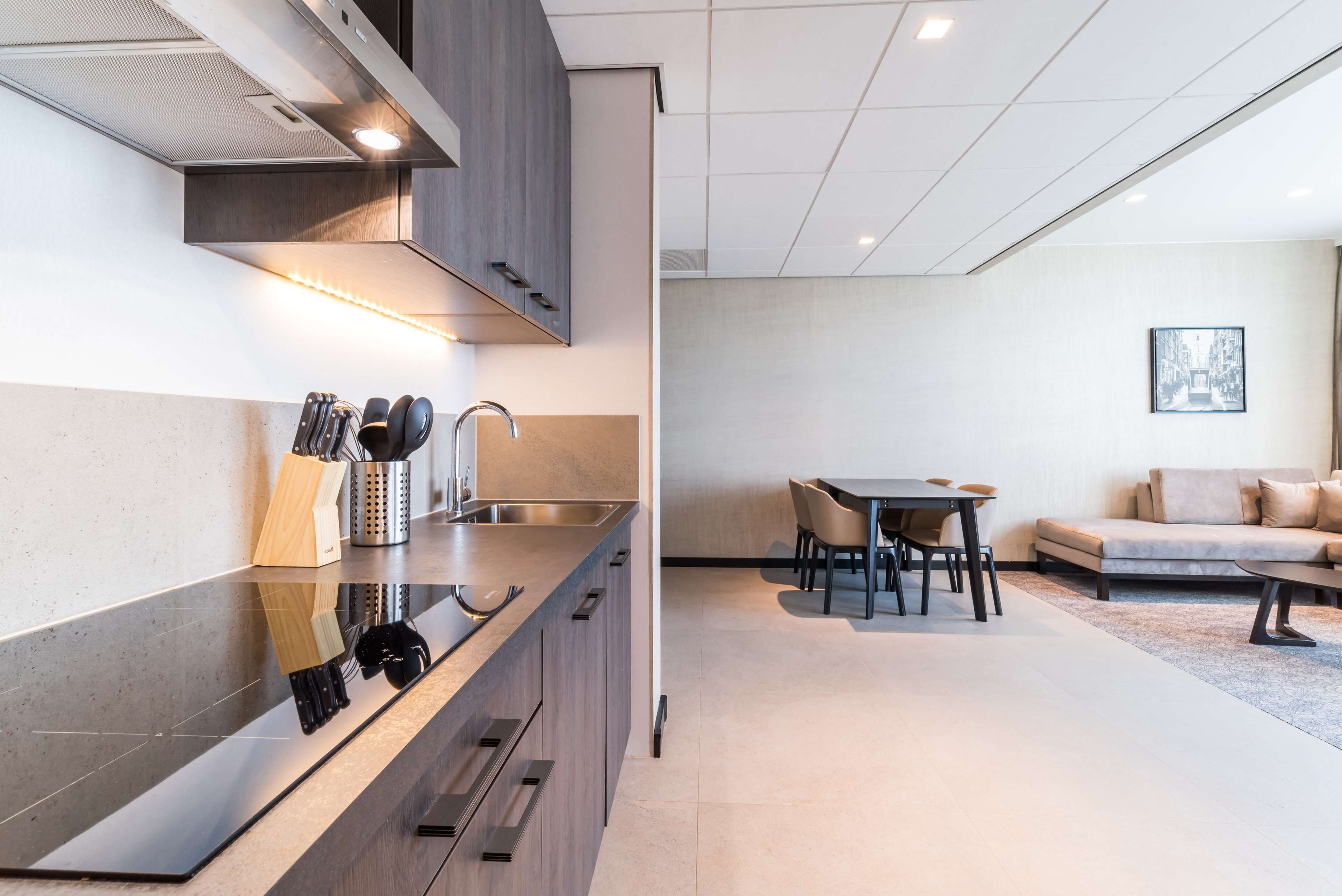 Literie de qualité supérieure, couette en duvet d'oie, minibar