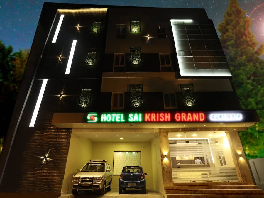 Front of property – evening/night