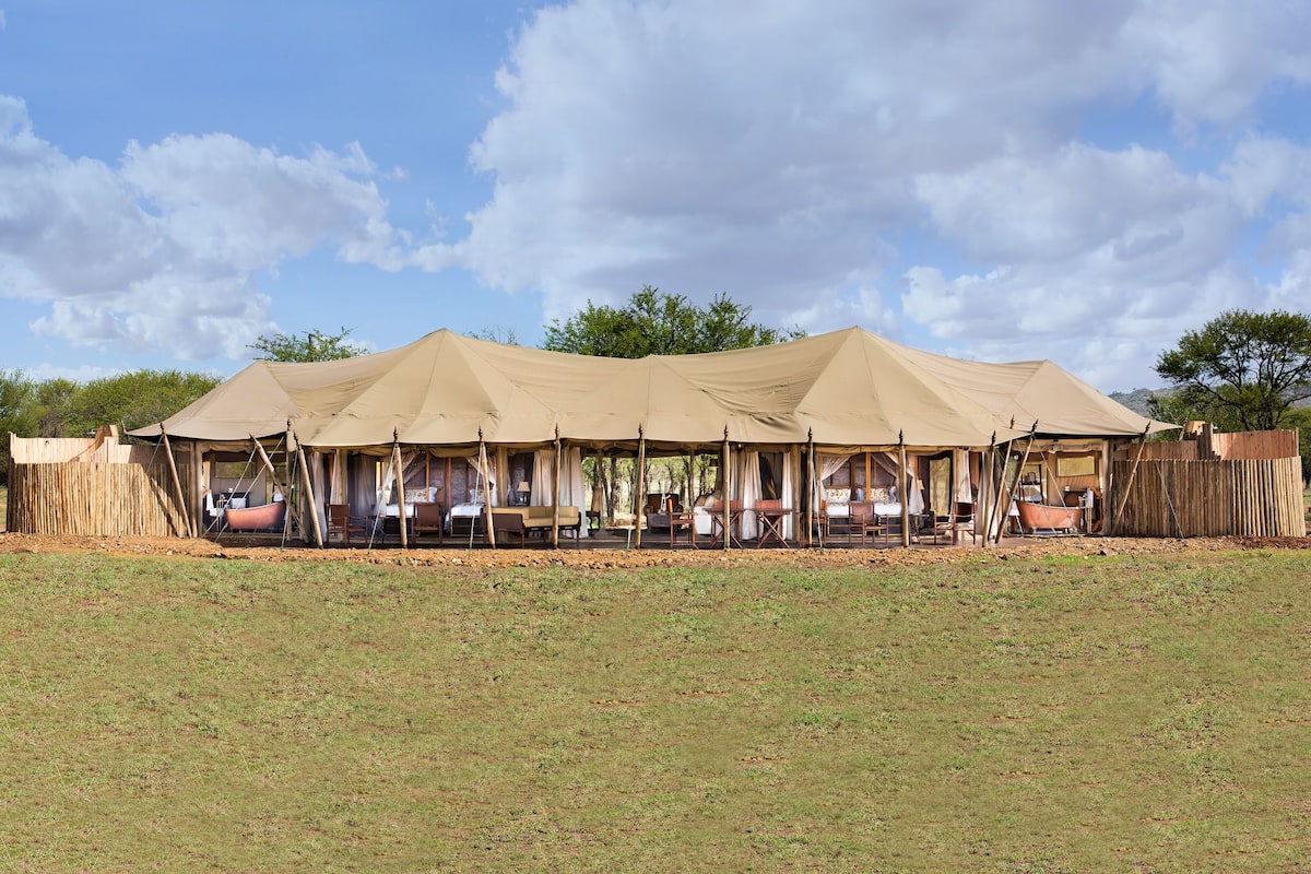 Luxe tent (Family) | Grondplan