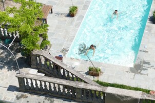 Seasonal outdoor pool