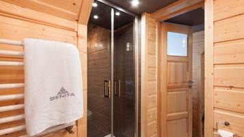 Standard Triple Room, Private Bathroom, Mountain View | Bathroom | Shower, free toiletries, hair dryer, towels