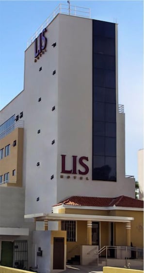 Overnatningsstedets facade