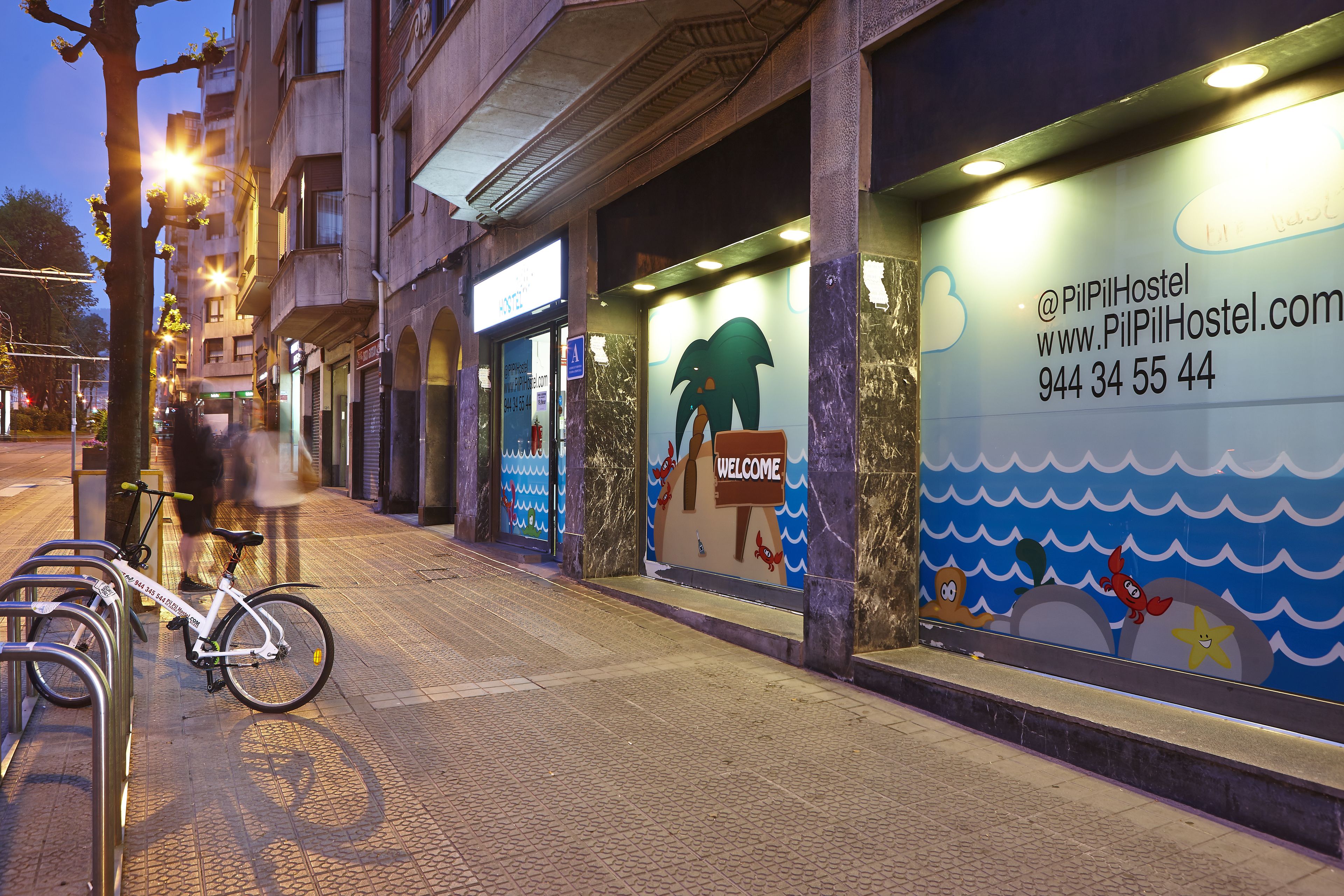 Front of property - evening/night