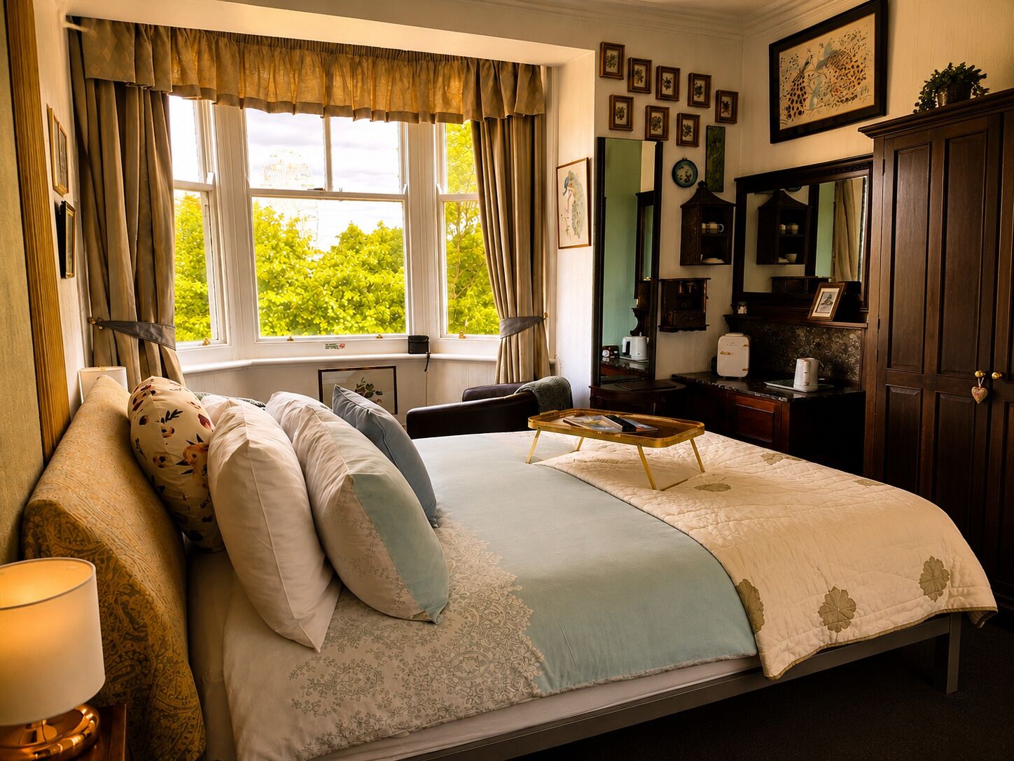 Doppelzimmer, mit Bad, Meerblick (Room 2, 1st Floor)