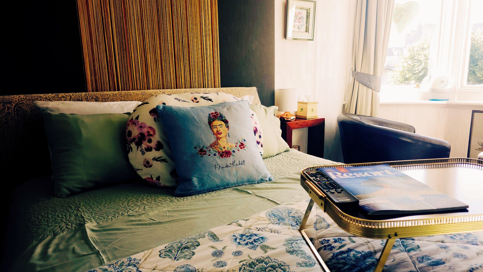 Tweepersoonskamer, en-suite badkamer, uitzicht op zee (Room 2, 1st Floor) | Luxe beddengoed, individueel gedecoreerd, individueel gemeubileerd