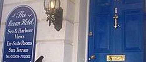 Entrada de la propiedad