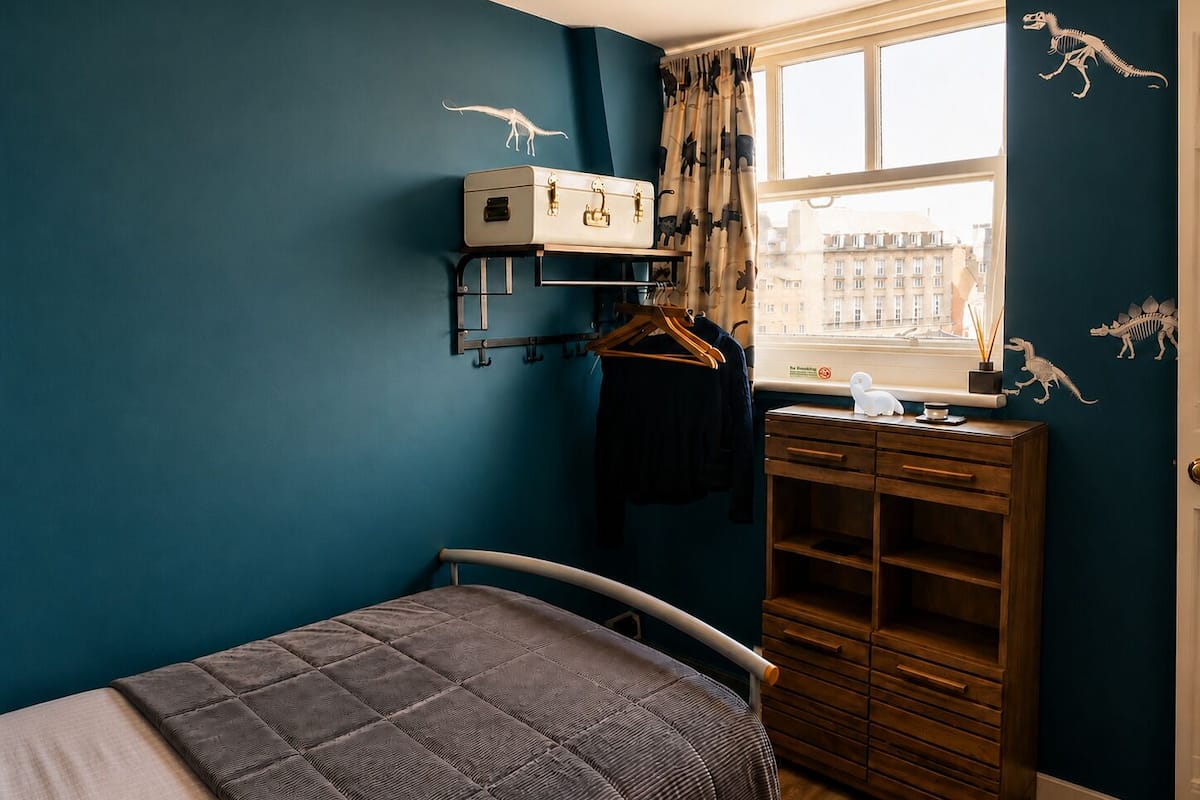 Enkeltrom, privat bad (Room 7, Top floor) | Sengetøy av topp kvalitet, strykejern/-brett og wi-fi (inkludert)