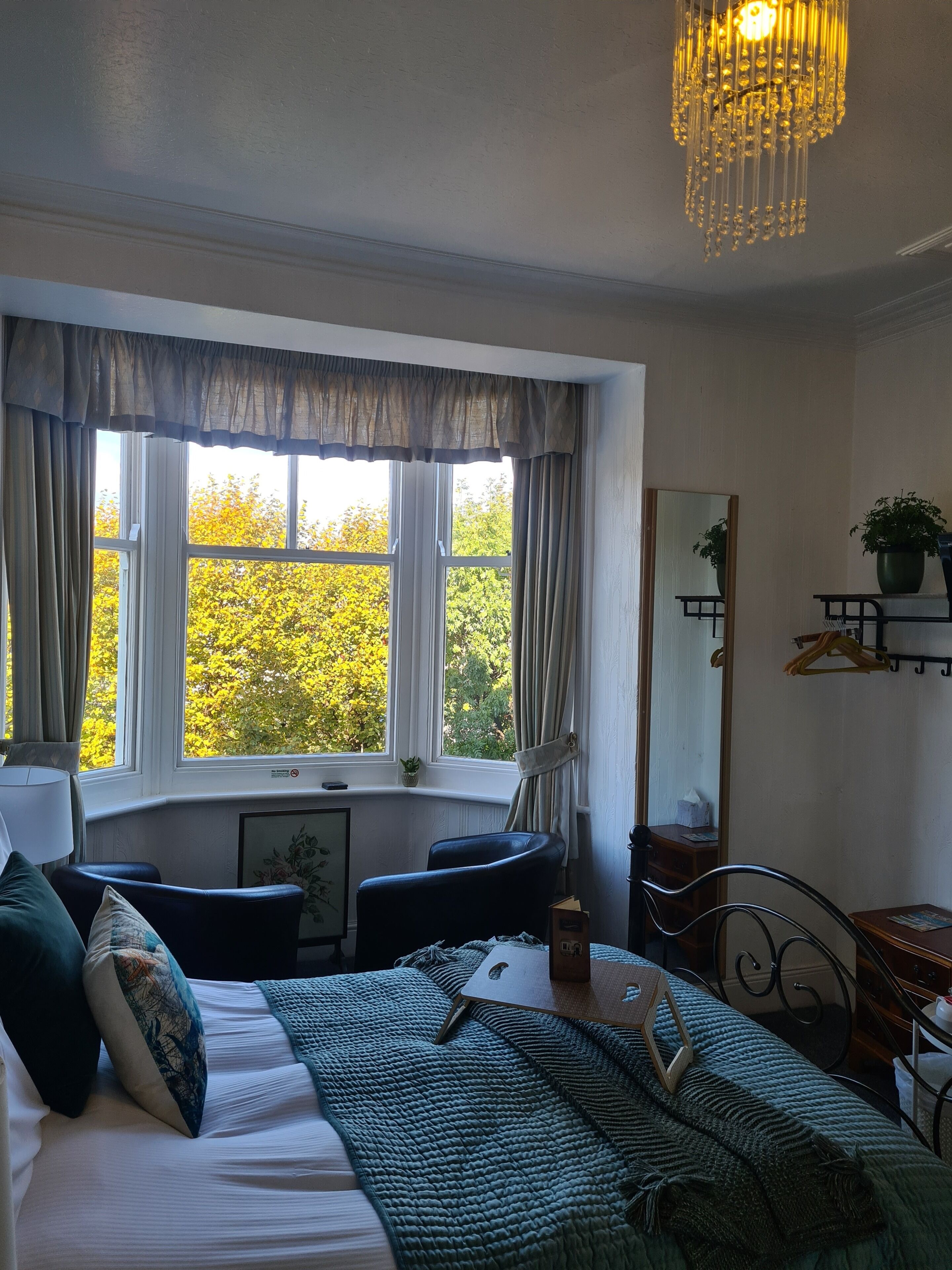 Premium bedding, individually decorated, individually furnished