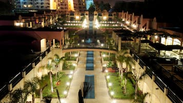 Front of property – evening/night