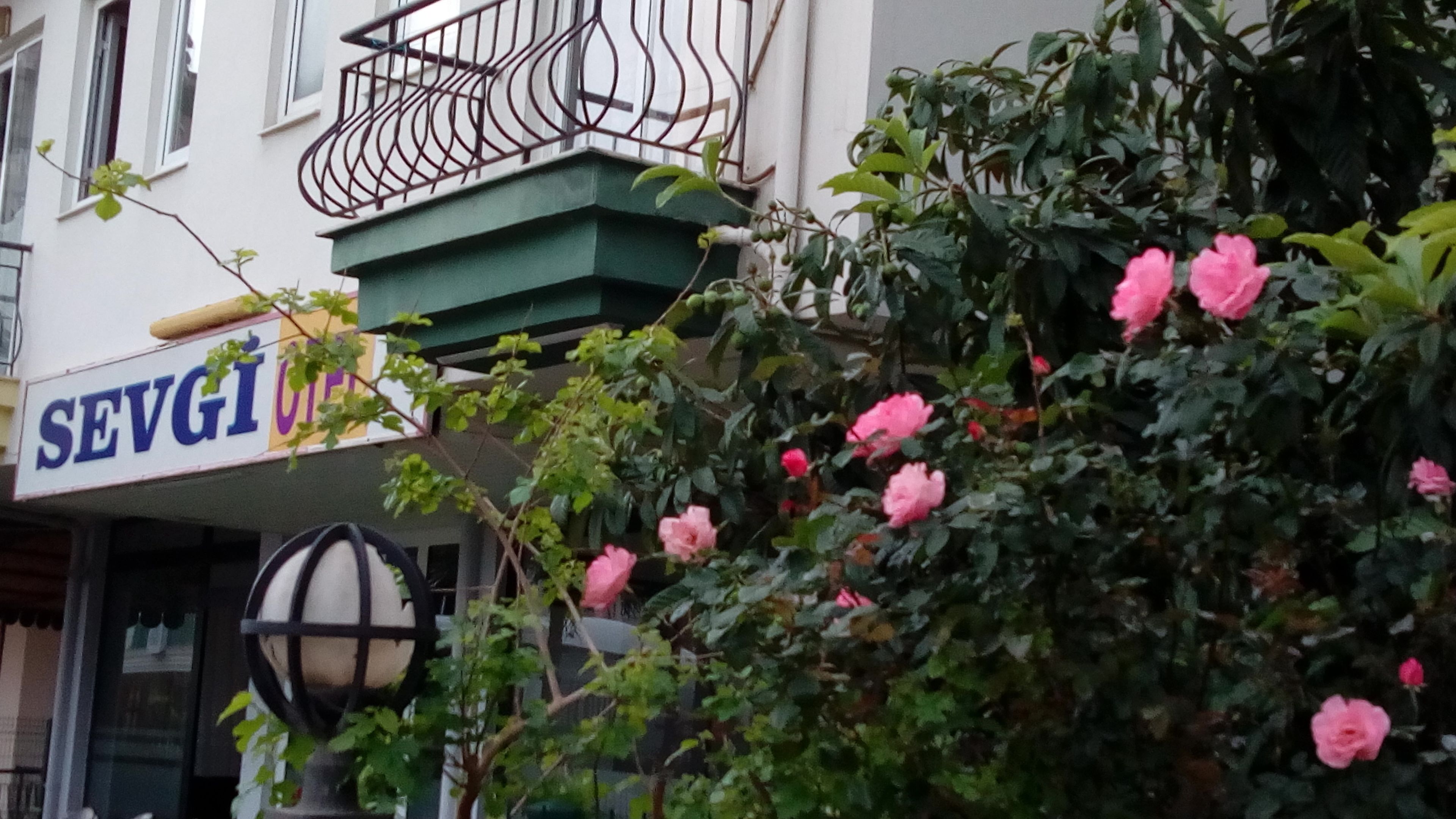 Façade de l’hébergement