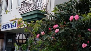 Façade de l’hébergement