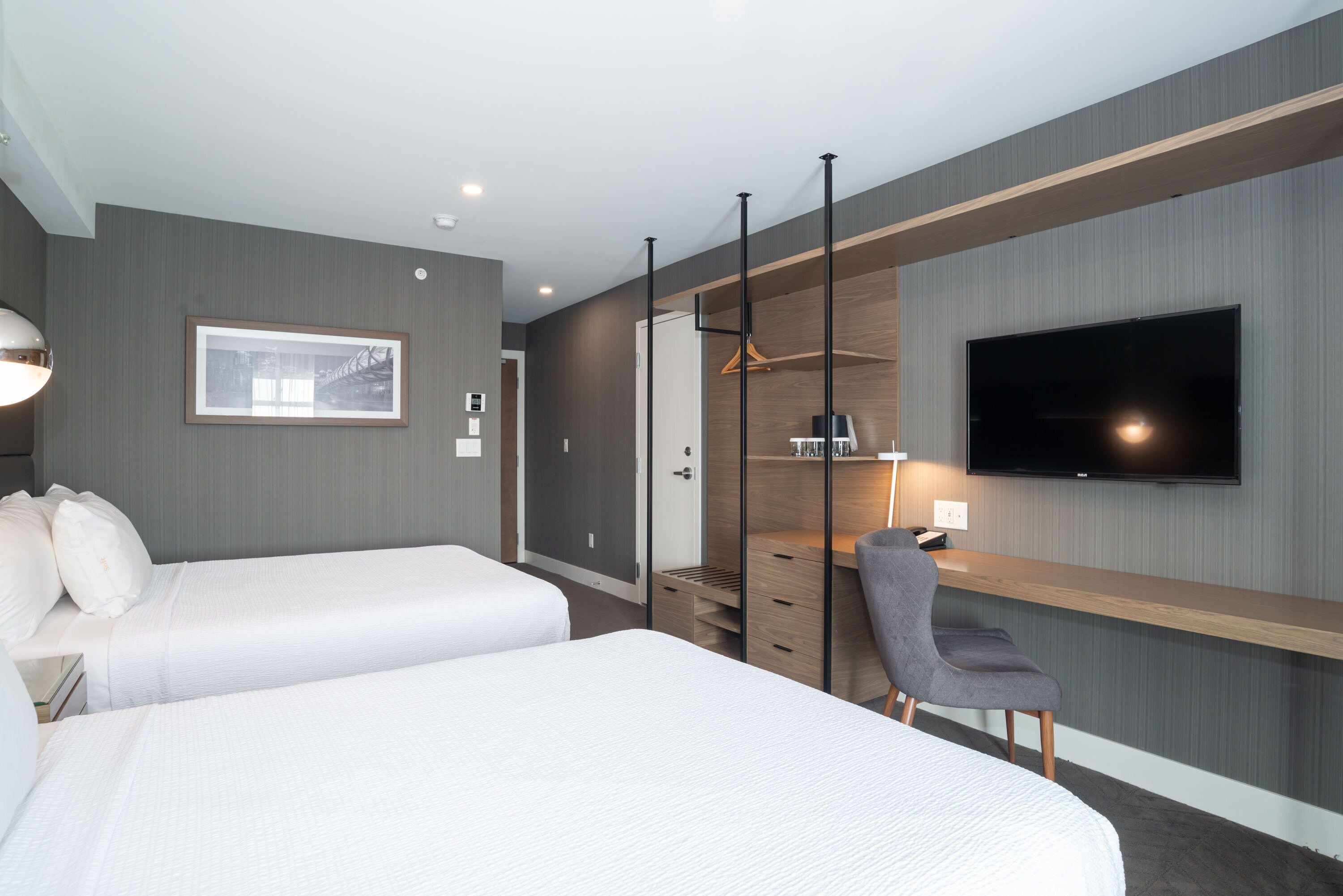 signature room, 2 queen beds | 1 bedroom, premium bedding, in-room safe, desk