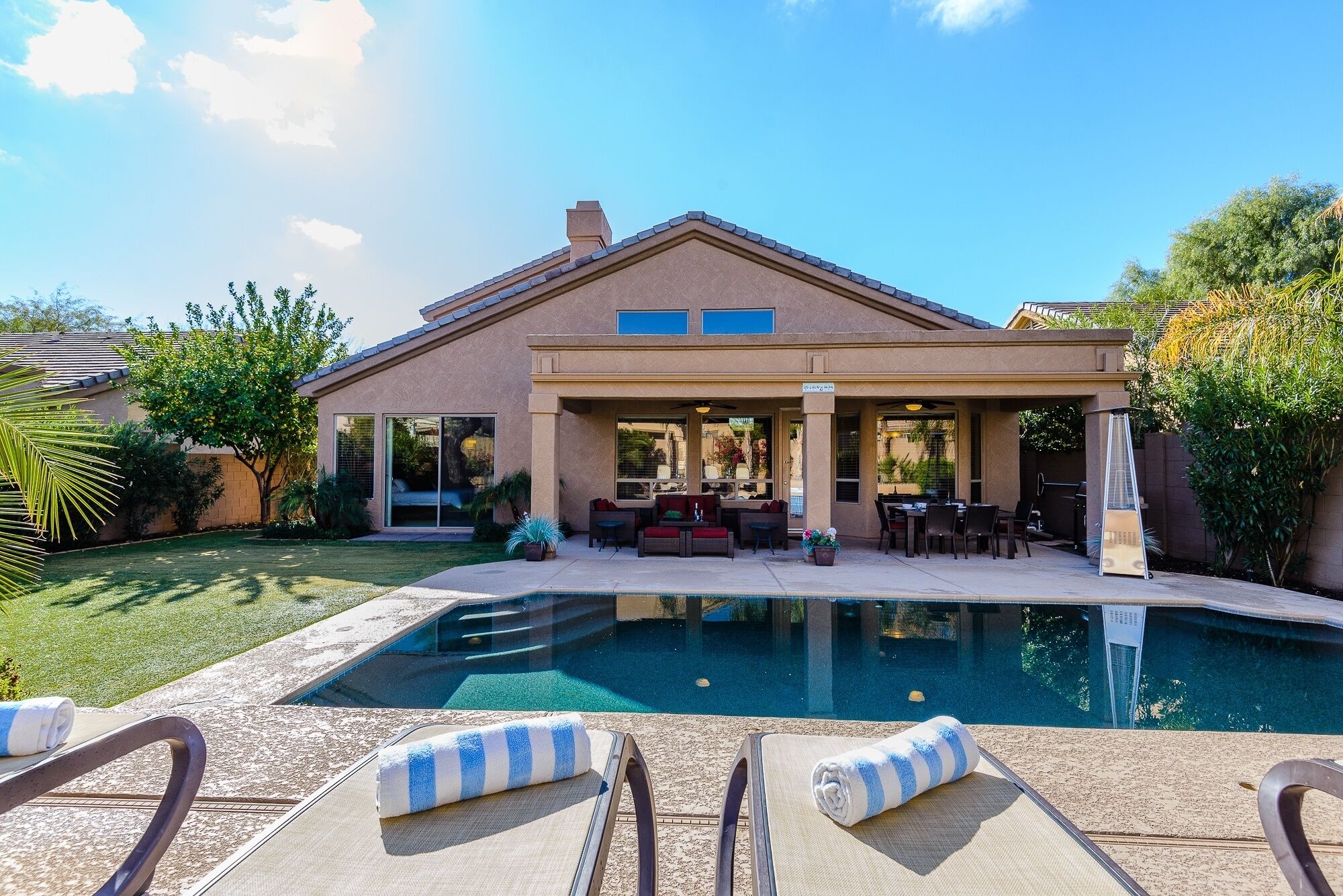 House, 4 Bedrooms | Pool | Outdoor pool, a heated pool