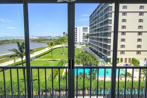 Balcony view - Creciente 413n 2 Bedroom Condo (Fort Myers Beach)
