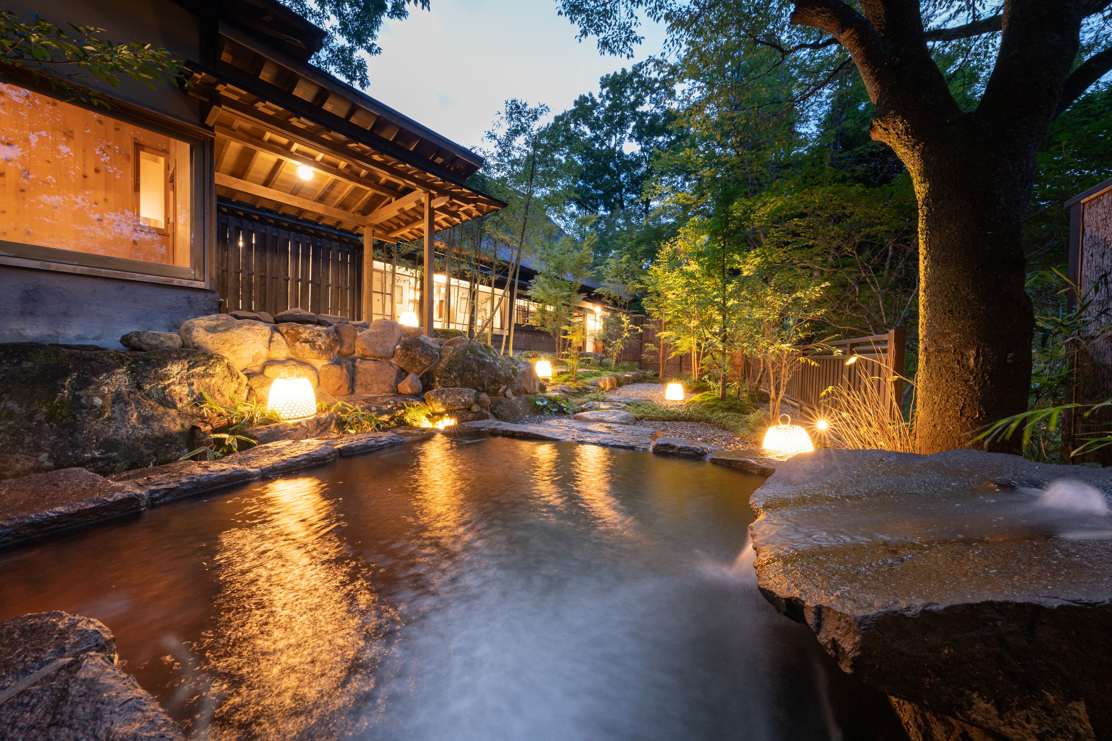 	Premium Suite Deluxe House with Open-Air Bath - Premium Annex (Gafusaigetsu) | Bathroom | Free toiletries, hair dryer, slippers, bidet