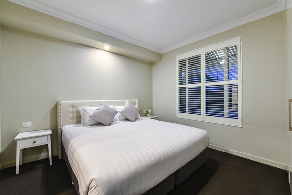 Hochwertige Bettwaren, schallisolierte Zimmer, Bügeleisen/Bügelbrett