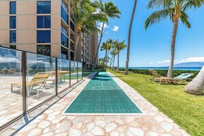 Sport court - MA 602 Kaanapali OceanFront Studio Ocean View Pool (Lahaina)