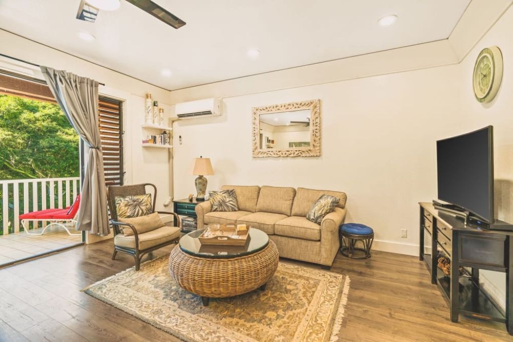 Smart TV, DVD player, table tennis, books