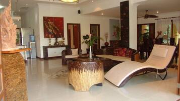 Sitzecke in der Lobby