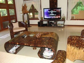 Sala de estar en el lobby