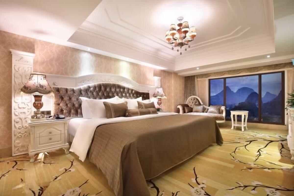 In-room safe, desk, laptop workspace, blackout drapes