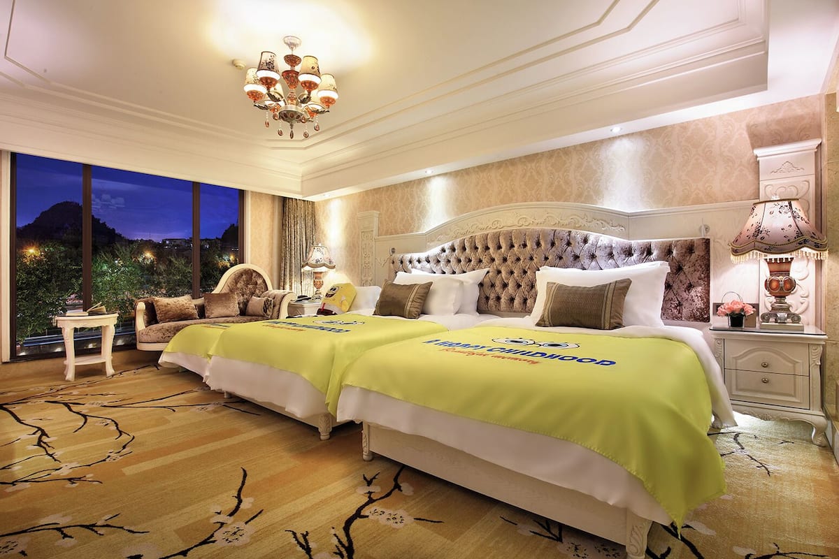 In-room safe, desk, laptop workspace, blackout drapes