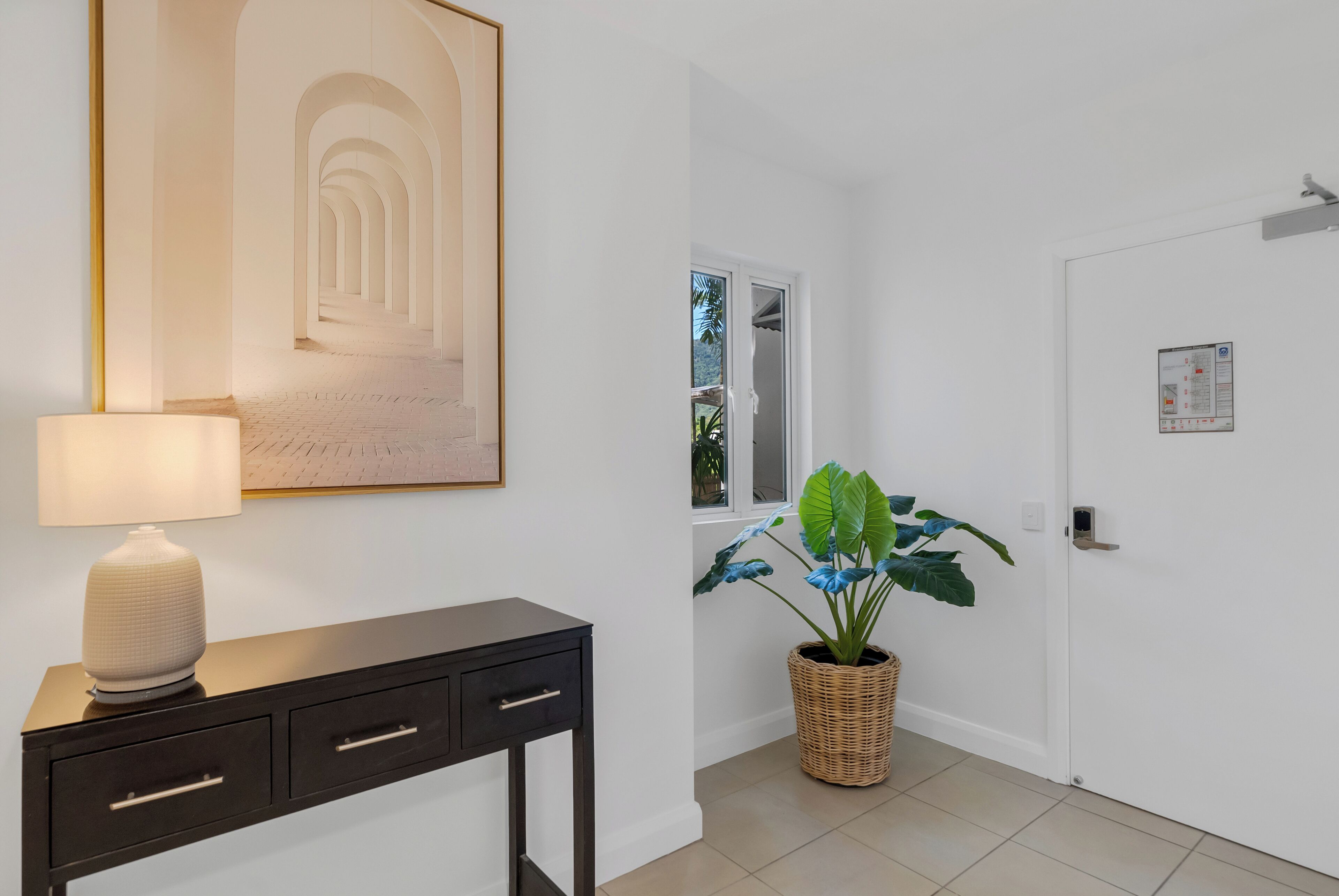 3 bedrooms, premium bedding, memory-foam beds, individually decorated