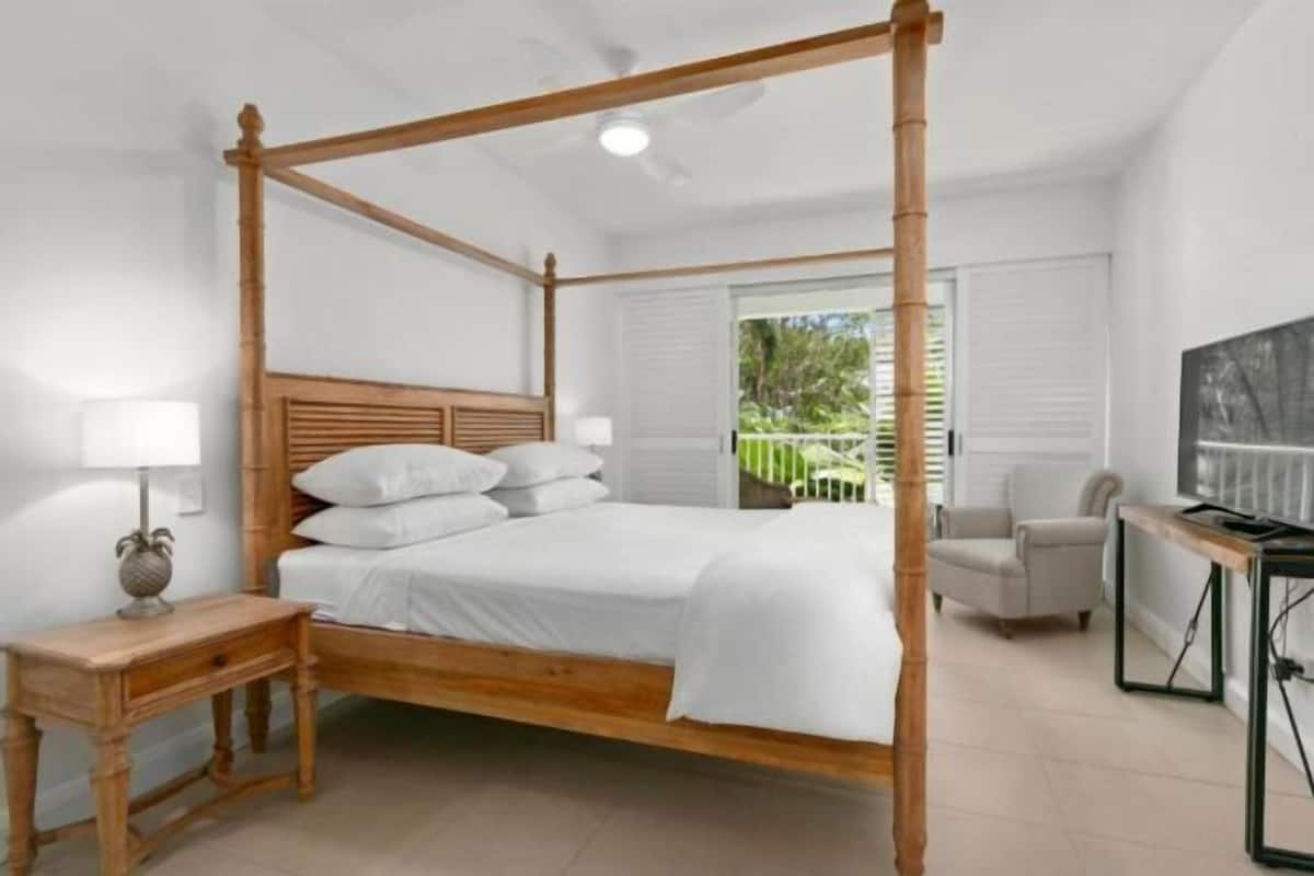3 habitaciones y ropa de cama de alta calidad