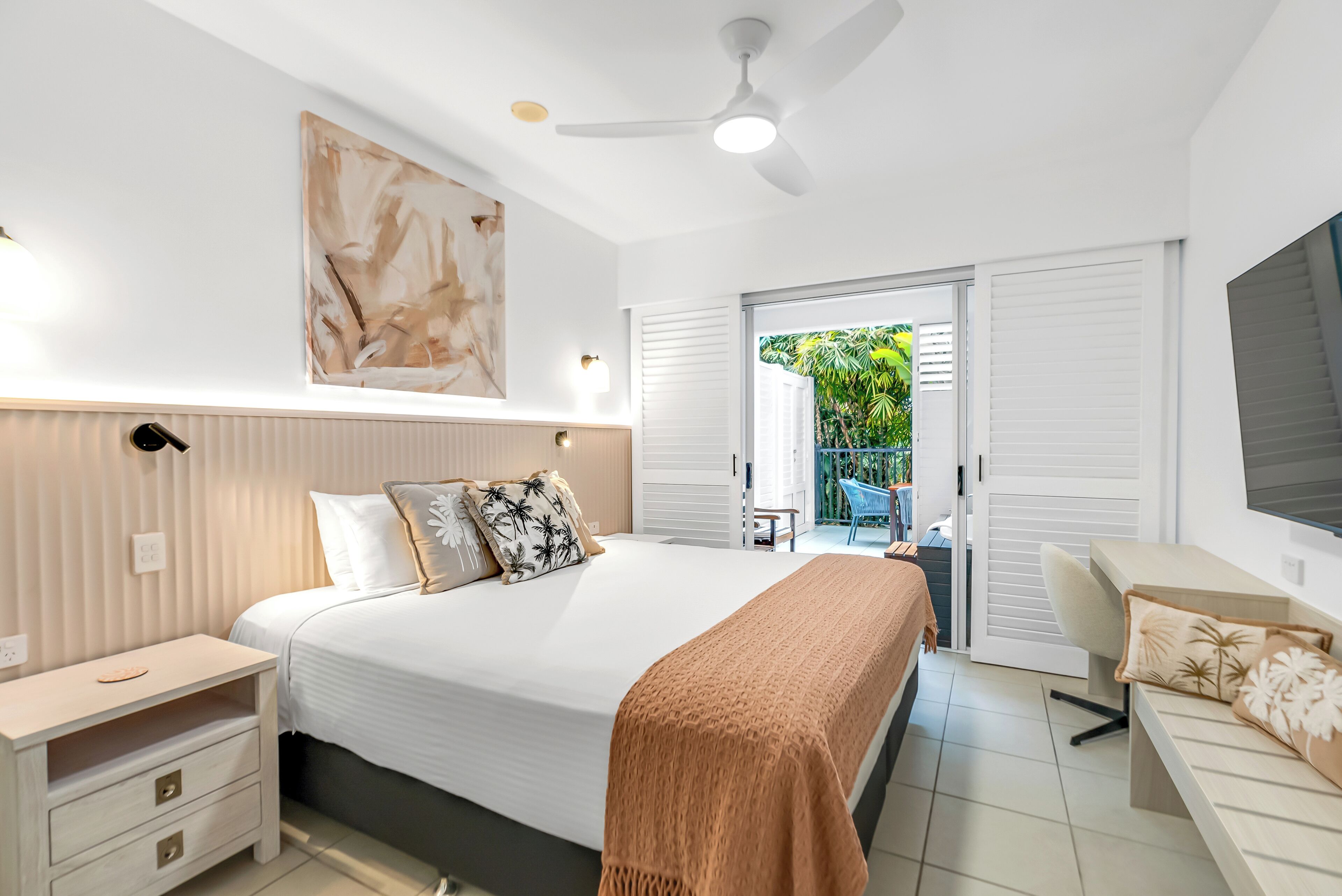 Premium bedding, memory-foam beds, individually decorated