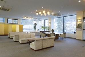 Lobby sitting area - Ashinomaki Prince Hotel (Aizuwakamatsu)