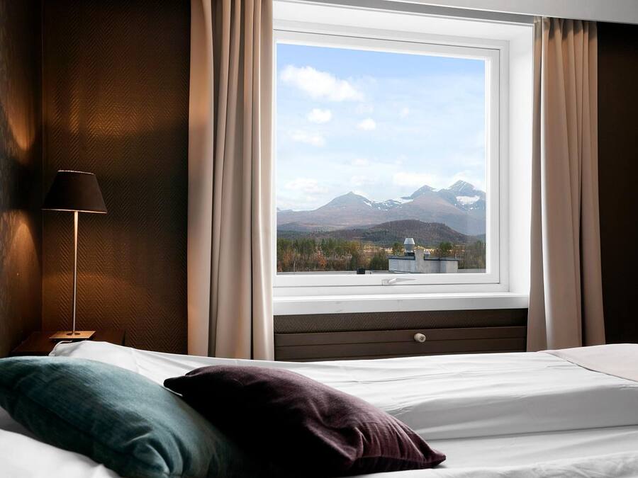 Desk, blackout curtains, iron/ironing board, free WiFi