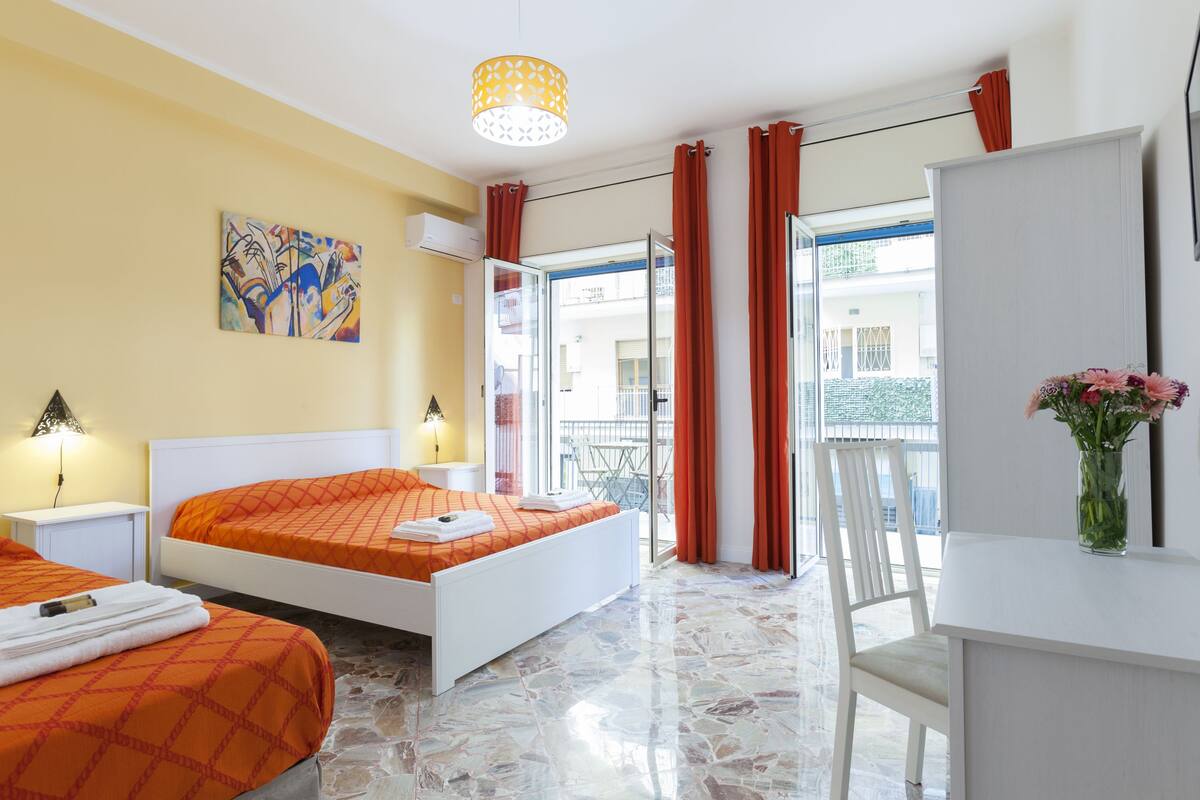 Premium bedding, down comforters, memory foam beds, desk