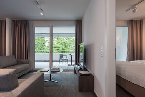 Apartemen Deluks, teras | Teras/patio