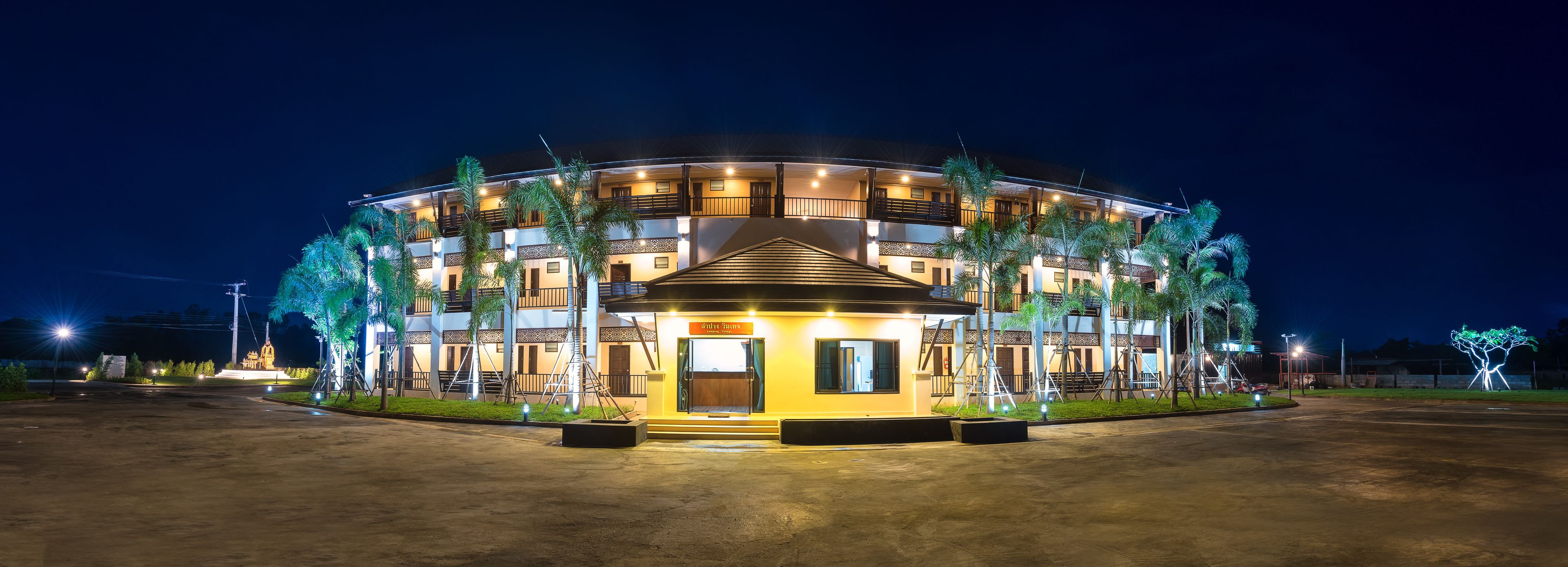 front of property – evening/night