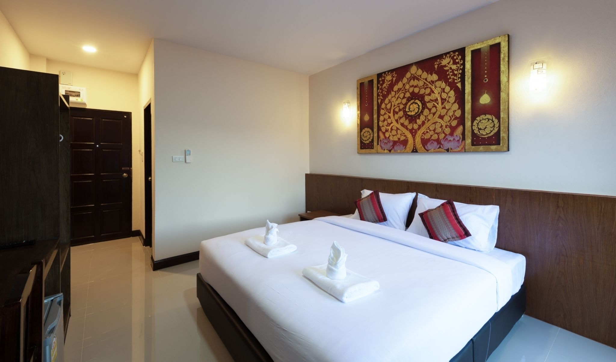 double room  | desk, blackout curtains, rollaway beds, free wifi